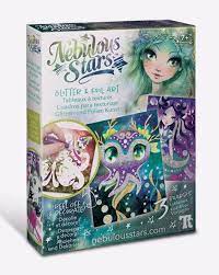 [11011] Napolos Stars Foil and Glitter Cloth Decorating Toy