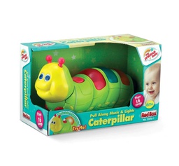[23512] Musical caterpillar lights and sounds pull along