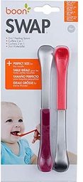 [B10149] Boon -Swap, 2 In1 Feeding Spoon(Pink/Purple)