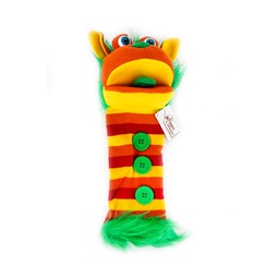 [PC007013] Babette doll knitted hand use buttons