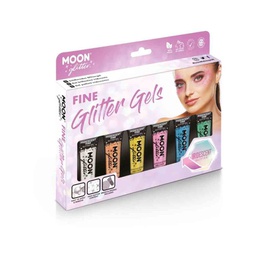 [G21080] Iridsecent Fine Glitter Gel - Boxset 
