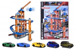 [212059987] Majorette Center with 5 motorized lift cars