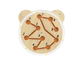 [VG44556] Rolling ball round wall game