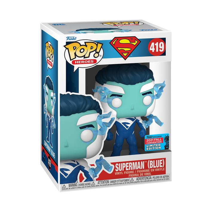 فنكو بوب هيروز -سوبرمان-419-سوبرمان الأزرق