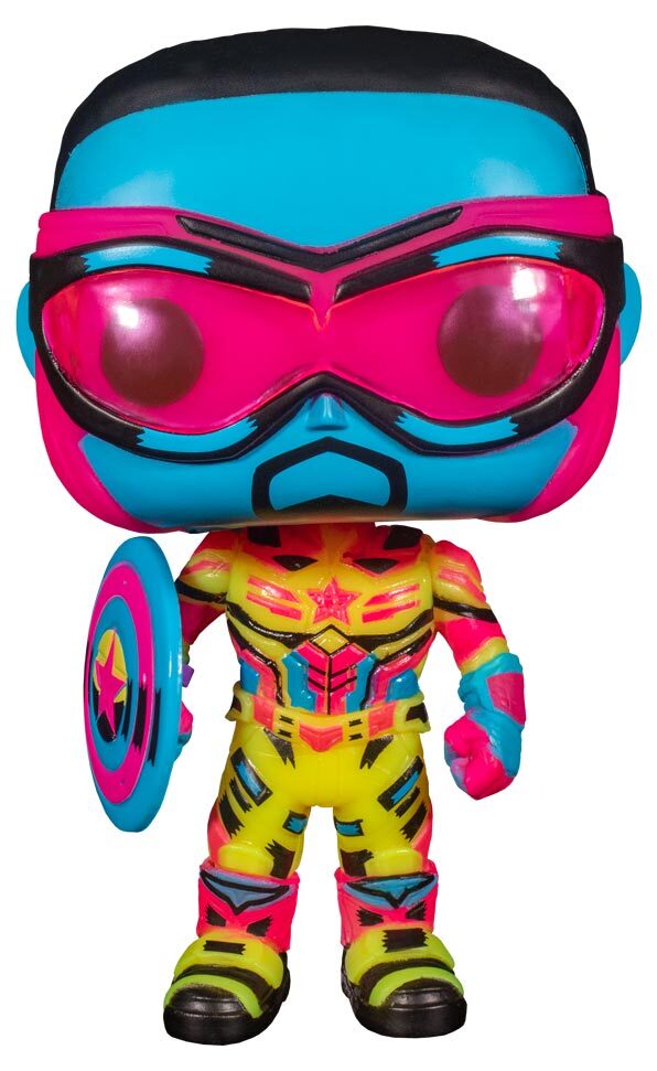 فنكو بوب مارفل -987- فالكون و وينتر سوليدير -كابتن أمريكا بلاك لايت