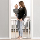 OPEN'N STOP SAFETY GATE (75 - 80 CM) + (9 CM)
EXTENSION / WHITE