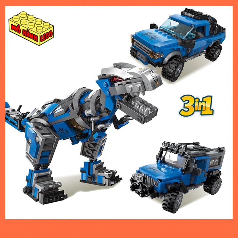 كيو مان-ديناصور نموذج سيارة تحويل 3في1