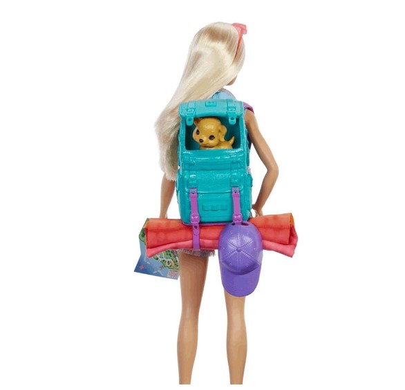 barbie camping doll