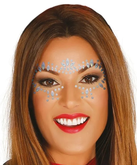 GLOW IN THE DARK FACE JEWELLERY 1