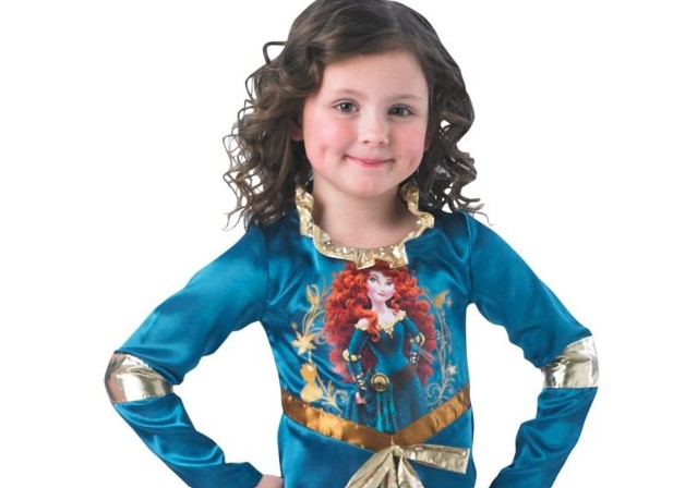 ملابس تنكرية من افلام ديزني ، مقاس مديم، لعمر 5-6 سنوات