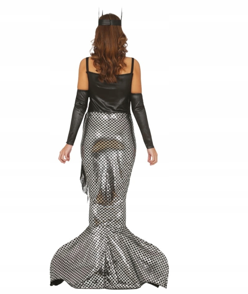 ملابس تنكرية حورية البحر للسيدات- اسود مقاس L 42/44