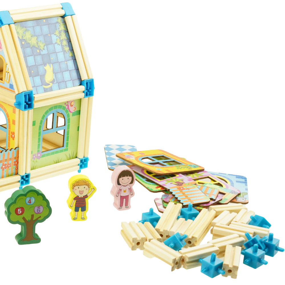 بيت خشب صغير