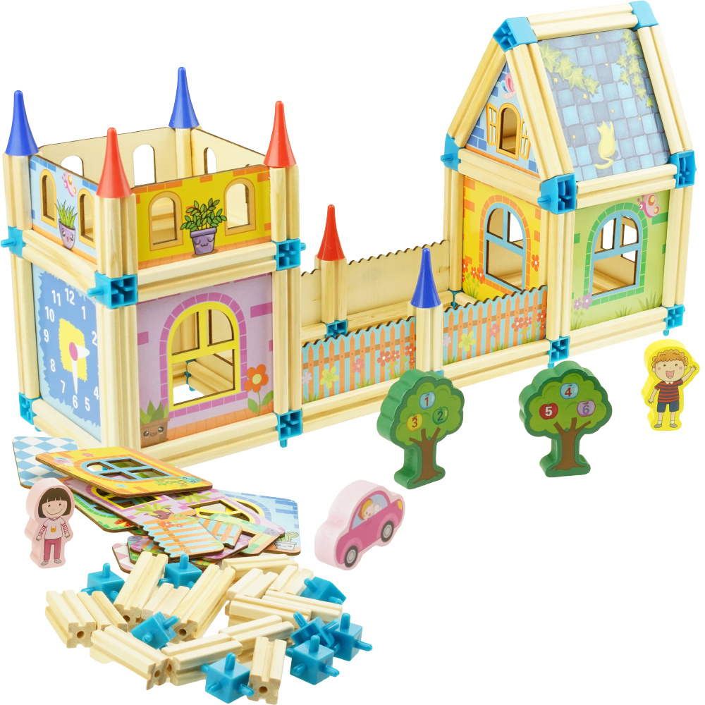 بيت خشب صغير