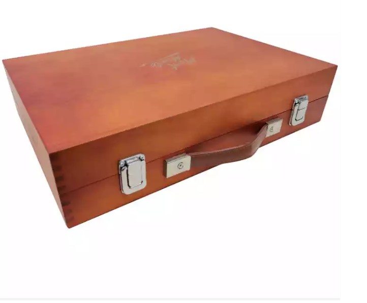 مونت مارت طقم صندوق خشبي لون-174-قطعة