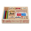 Melissa and Doug Vehicle Stamp Set
