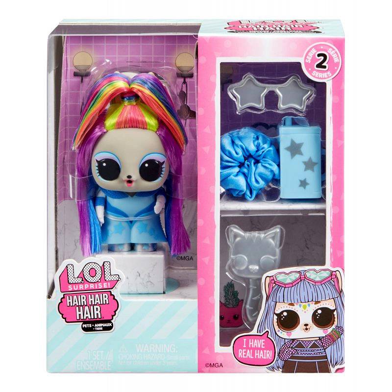 L.O.L. Surprise Hair Hair Hair Pets Asst in PDQ