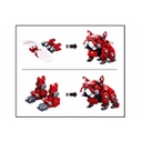 سلوبان قطع تركيب البول دوج الألي أزرق  -  890 قطعة