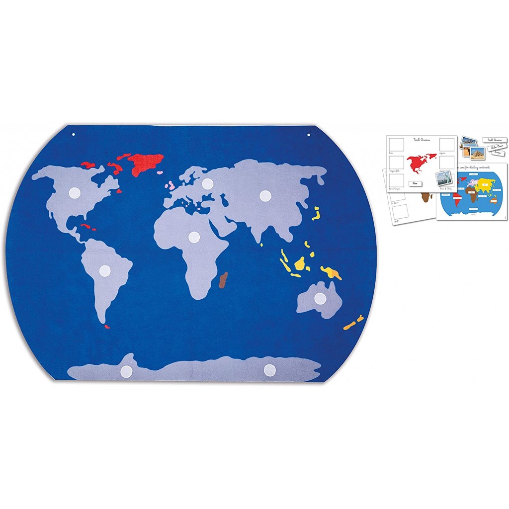 كلمنتوني - مجموعة تعليم خريطة العالم