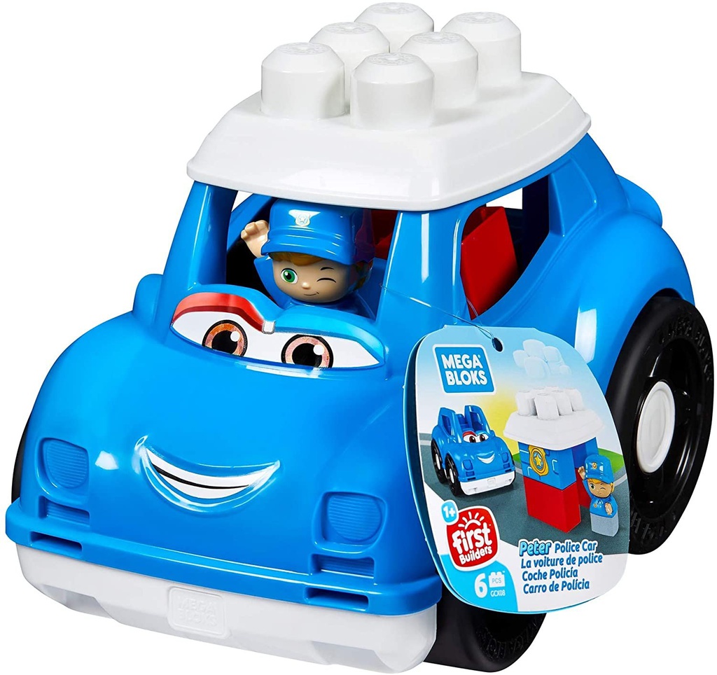 Mega Bloks Lil' Vehicles  Police Car
