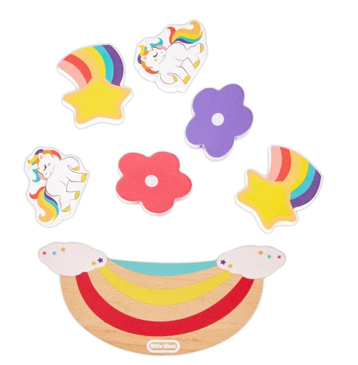 ليتل تايكس لعبة موازنة المخلوقات الخشبية - يونيكورن