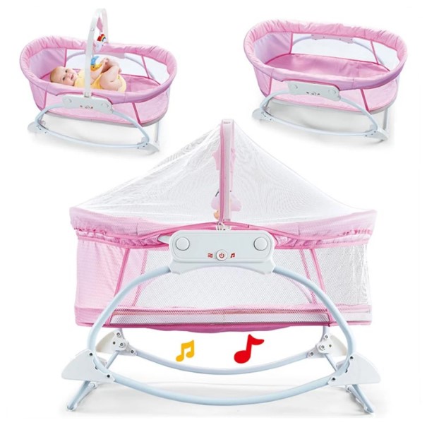 سرير هزاز للنوم بسلام ناموسية الاهتزازات موسيقى