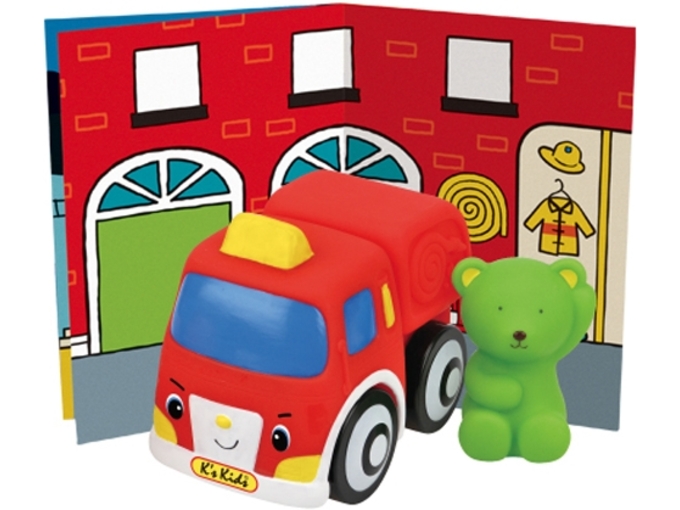 لعبة سيارة بوبو المطافي من كي اس كيدس