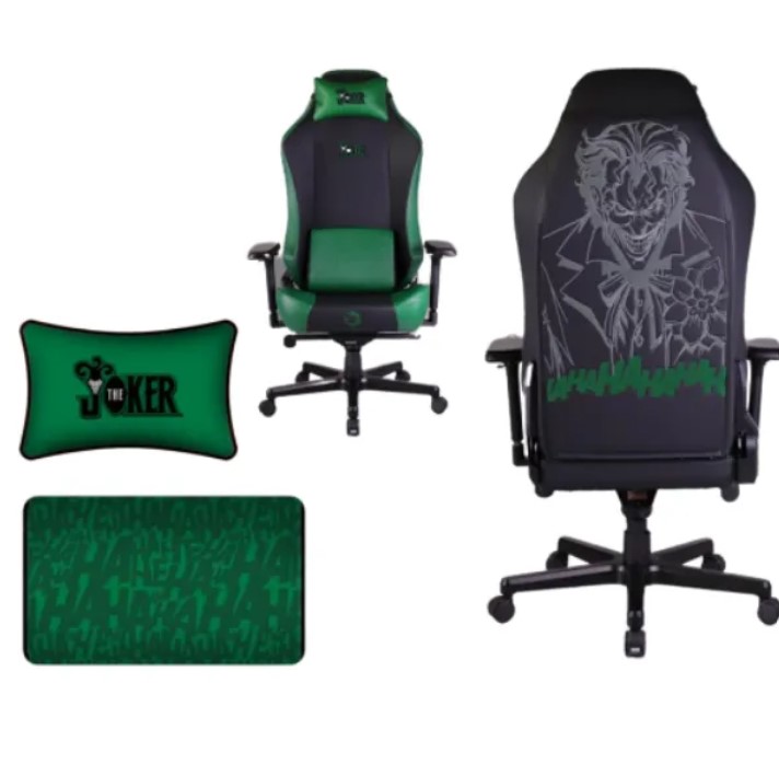 كرسي ألعاب قيم مع مسند ذراع قابل للتعديل -جوكر