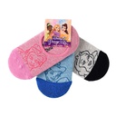ديزني - طقم 3 قطع - جوارب برينسيس