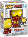Pop! Marvel: A60 - Comic Iron Man w/ Pin (Exc)