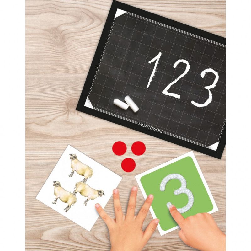 كلمنتوني - مجموعة تعليم الأرقام- مونتيسوري