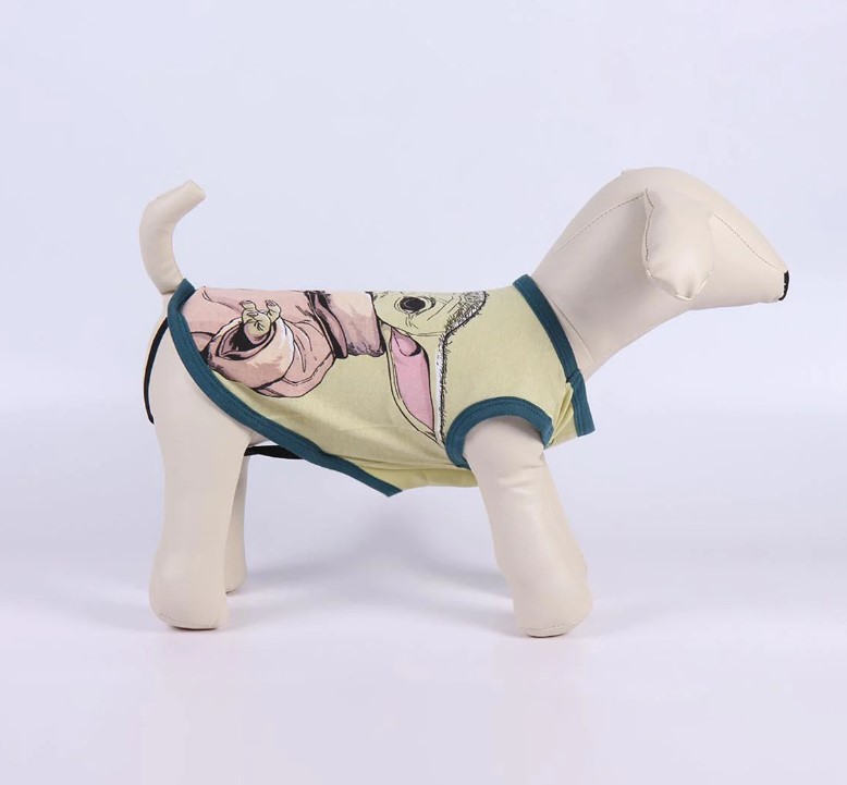 The Mandalorian Single Jersey Dog T-Shirt