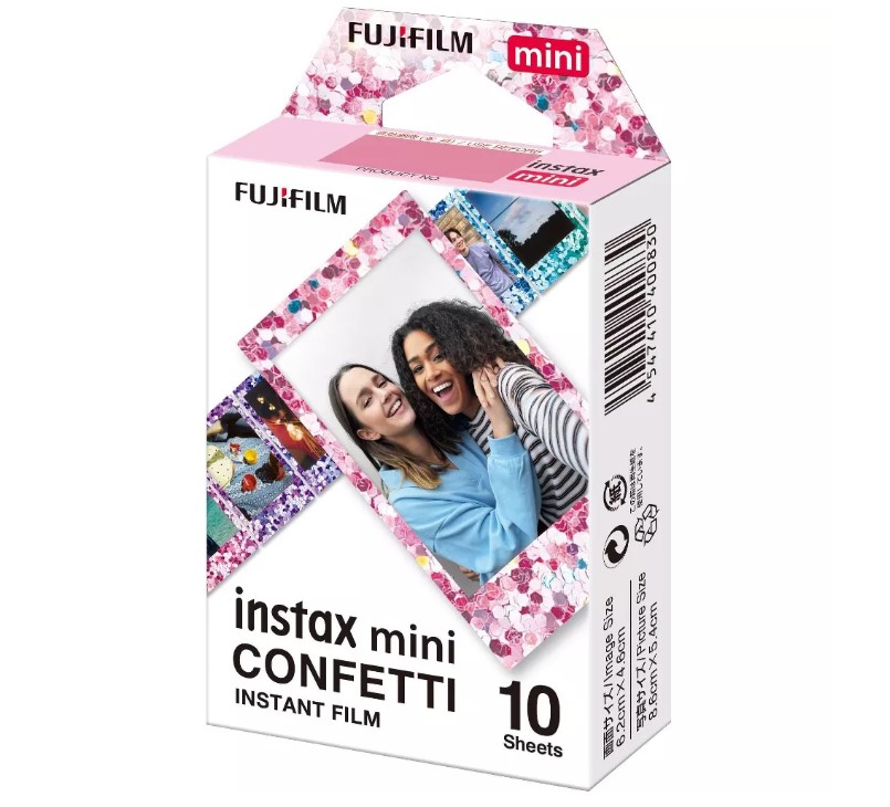 فوجي فيلم انستاكس ميني كونفيتي فيلم فوري - 10 ورقة