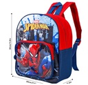 حقيبة ظهر مدرسية سبايدرمان للأولاد 31 سم