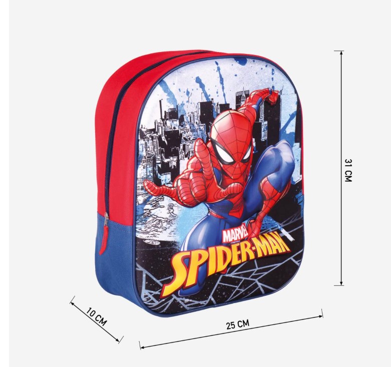 حقيبة ظهر مدرسية للأطفال سبايدر مان