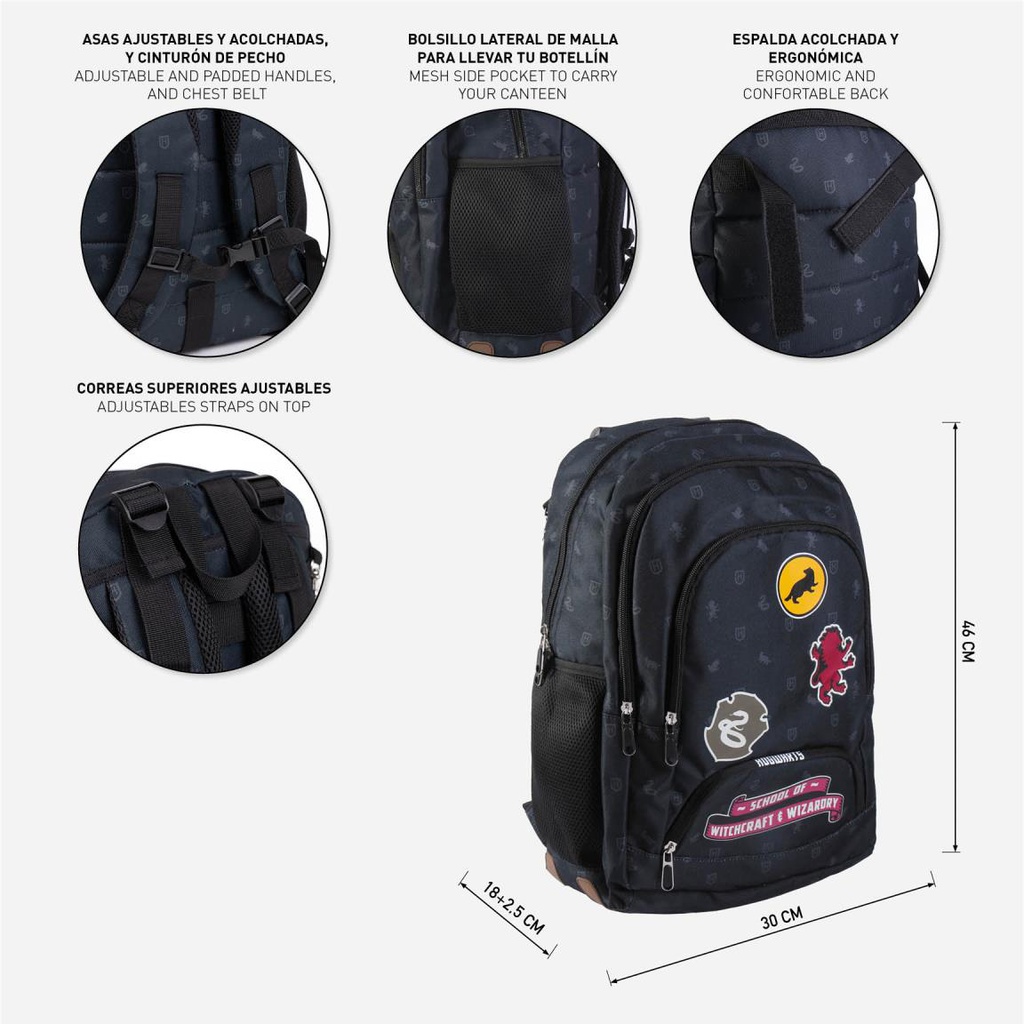 حقيبة ظهر مدرسية هاري بوتر هوجورتس