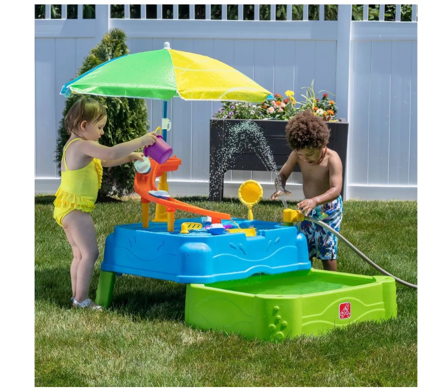 طاولة مياه ستيب 2 ووتر بارك وندرز ذات طبقتين