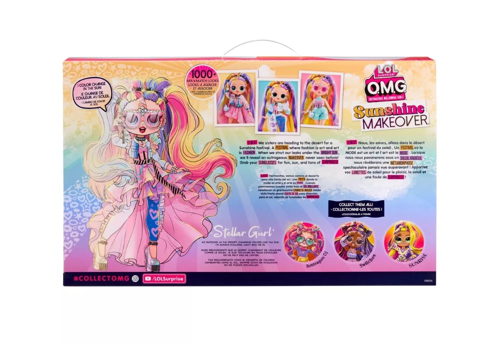 L.O.L. Surprise OMG Sunshine Makeover Big Surprise