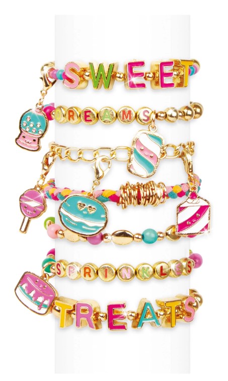 اجعلها مجموعة صنع سوار الحلويات الحقيقية