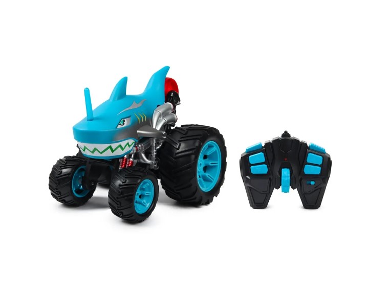 سيارة كرازون عجلات للتحكم بتصميم سمكة القرش