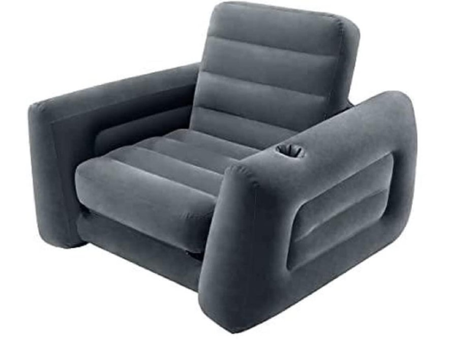 انتكس كرسي أريكة قابل للنفخ قابل للسحب مع مرتبة