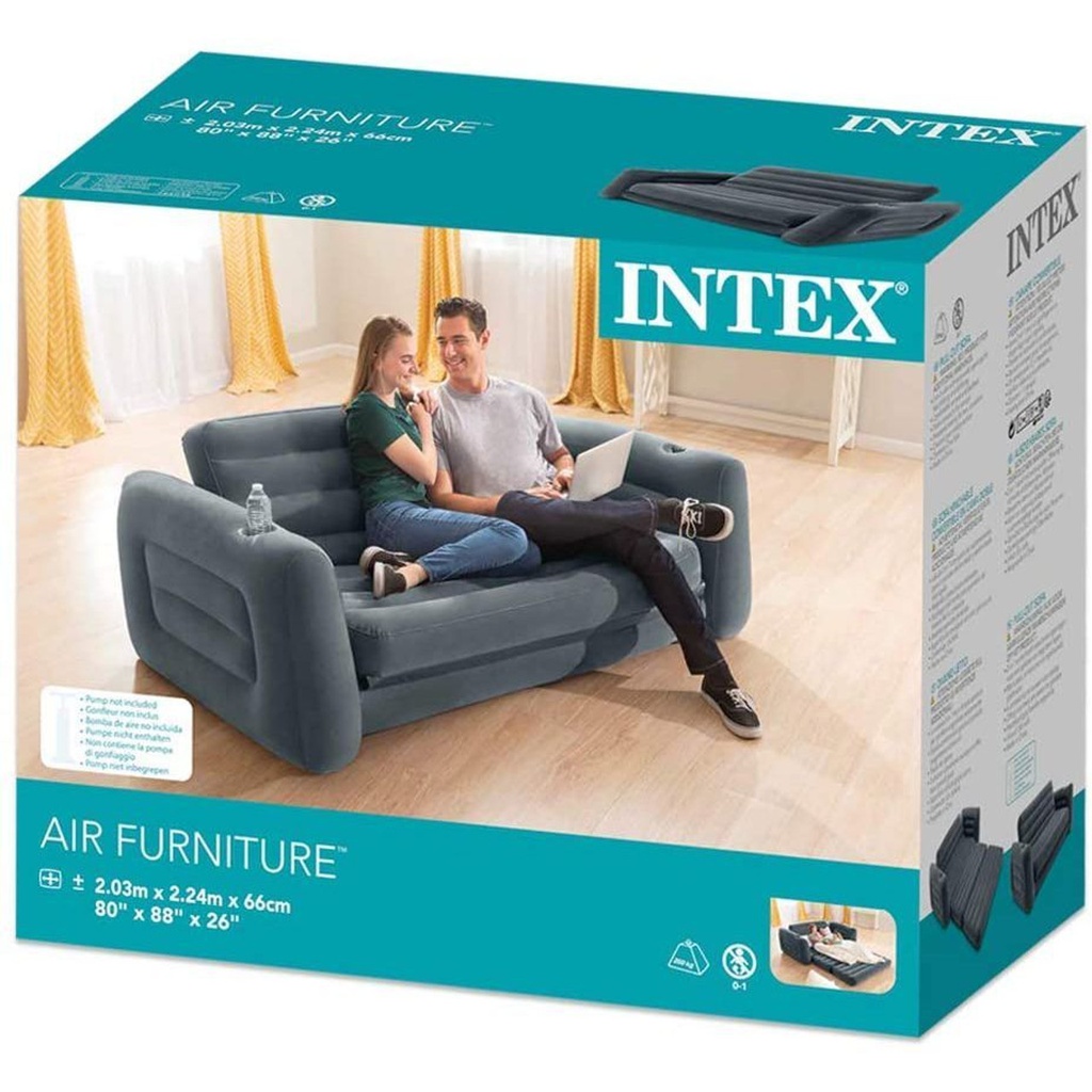 انتكس-أريكة سرير قابلة للنفخ