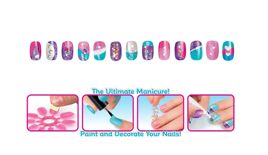 شيمر آند سباركل صالون ستايل ديلوكس مانيكير وباديكير