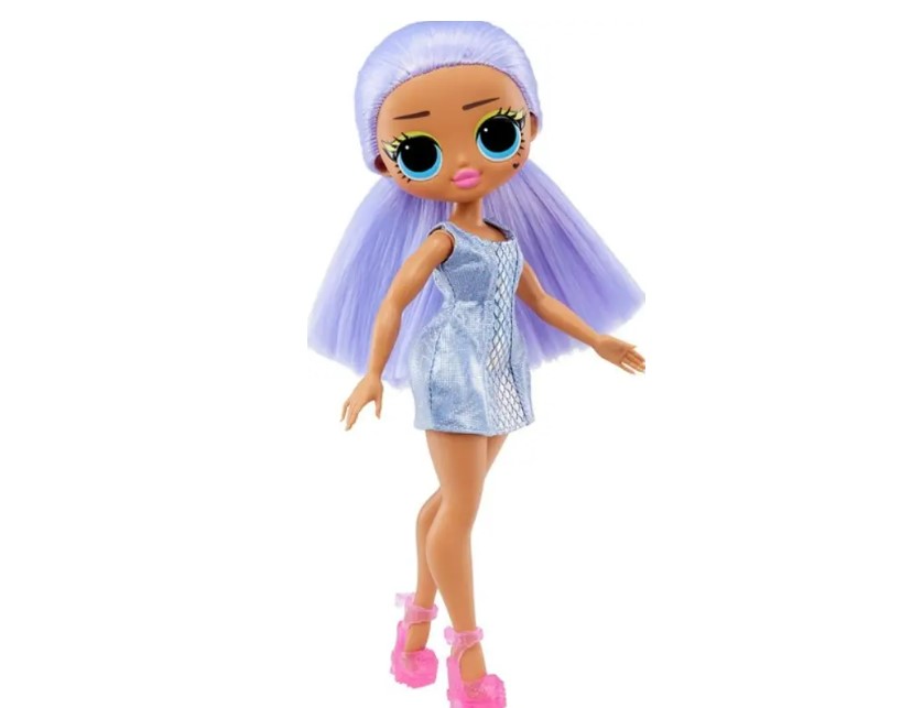 ال او ال دمية ميس رويال بفستان بنفسجي