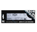 DC Comics Tin Sign Batmobile Schematic