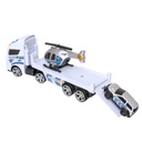 تيمسترز حاملة سيارات الشرطة الصغيرة بالصوت مع سيارة وطائرة 