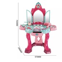 طاولة تزيين للاطفال بيوتي -وردي
