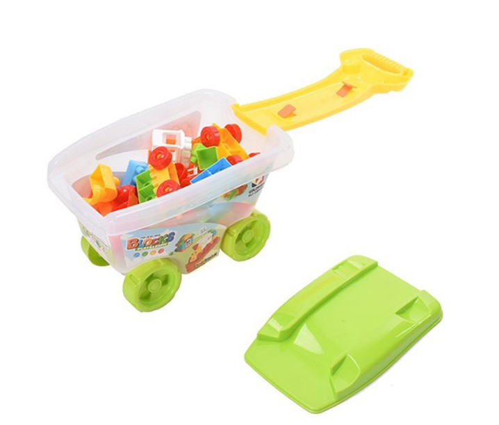 مكعبات عربة 55 قطعة للأطفال