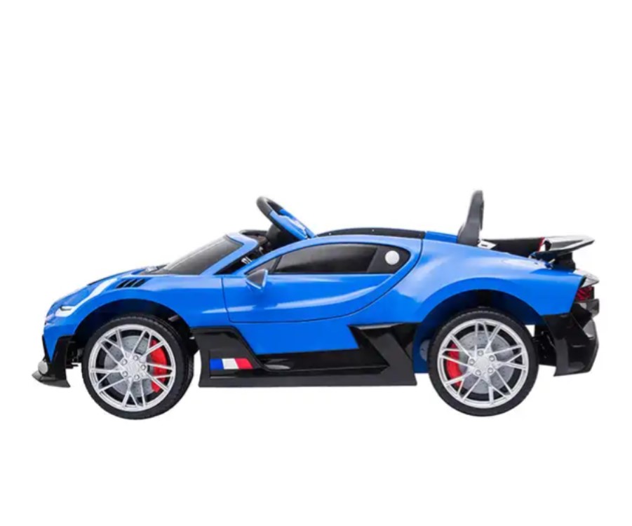سيارة بوجاتي ديفو كهربائية مع جهاز تحكم عن بعد-ازرق