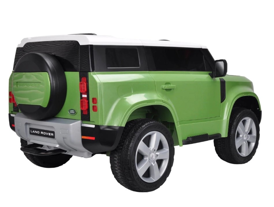 سيارة لاند روفر ديفندر مع جهاز تحكم عن بعد-اخضر