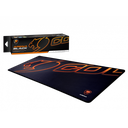 وسادة ماوس أرينا / قماش / مانع للانزلاق / مقاوم للماء / 4 مم سميك / أسود / كبير جدًا (XL)